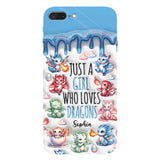 Just A Girl Who Loves Dragons - Personalized Dragon Full Print Phone Case
