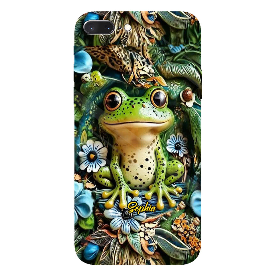 Love Frogs - Personalized Frog Full Print Phone Case