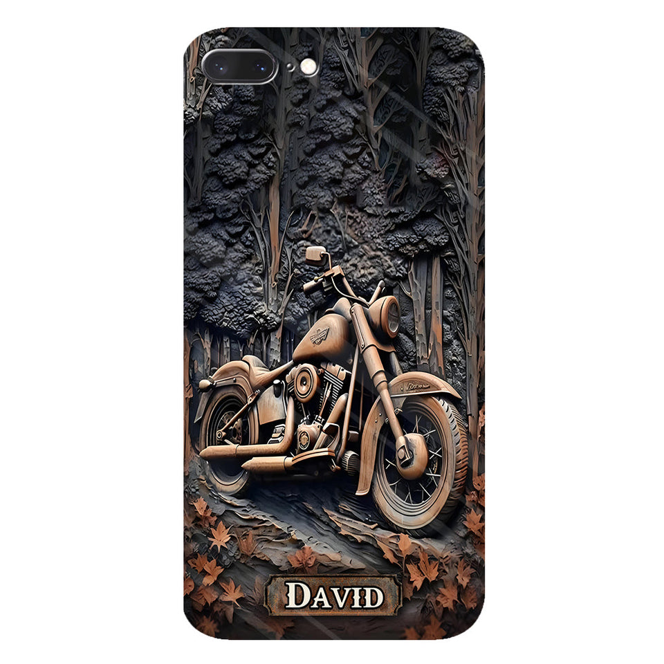Time To Ride - Personalized Biker Full Print Phone Case
