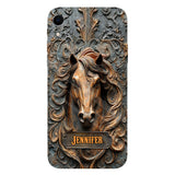 Love Horses - Personalized Horse Full Print Phone Case