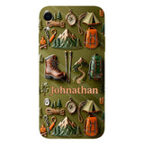 Hiking Makes Me Happy - Personalized Hiking Full Print Phone Case