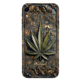 High Life - Personalized Weed Full Print Phone Case