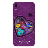 Grandma's Mom's Sweethearts - Personalized Grandma Full Print Phone Case