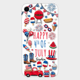 Happy 4th Of July - Personalized Independence Day/ 4th of July Full Print Phone Case
