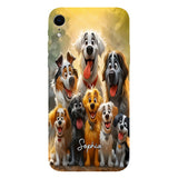 Just A Girl Who Loves Dogs - Personalized Dog Full Print Phone Case