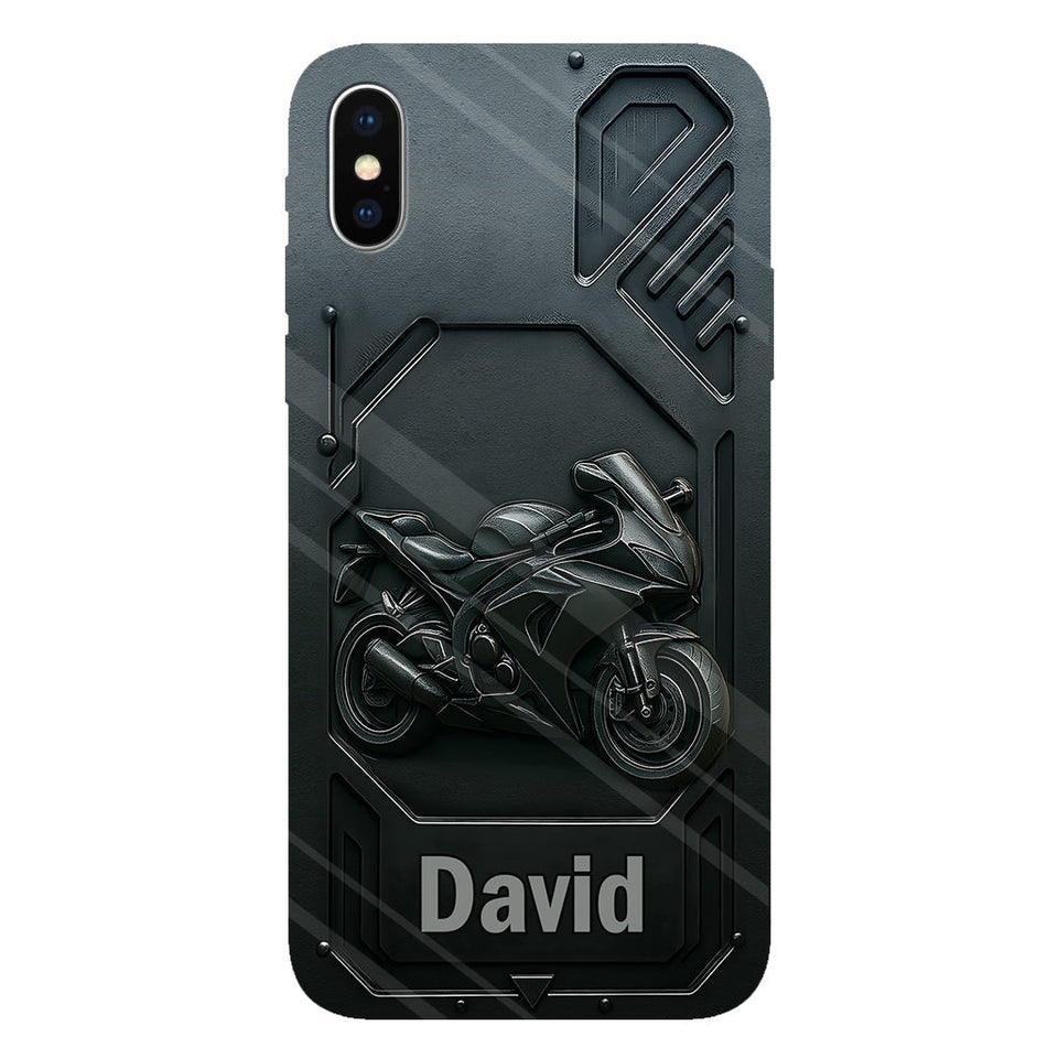 Cool Cruiser / Sportbike - Personalized Biker Full Print Phone Case