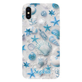 Beach Lovin' Girl - Personalized Sea Lover Full Print Phone Case