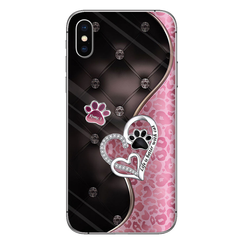 Cat Mom - Personalized Cat Phone Case
