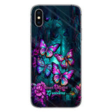 Grandma's Butterflies - Personalized Grandma Phone Case
