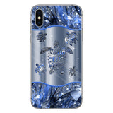 Salty Lil Beach Blue Sea Turtle Personalized Phone Case