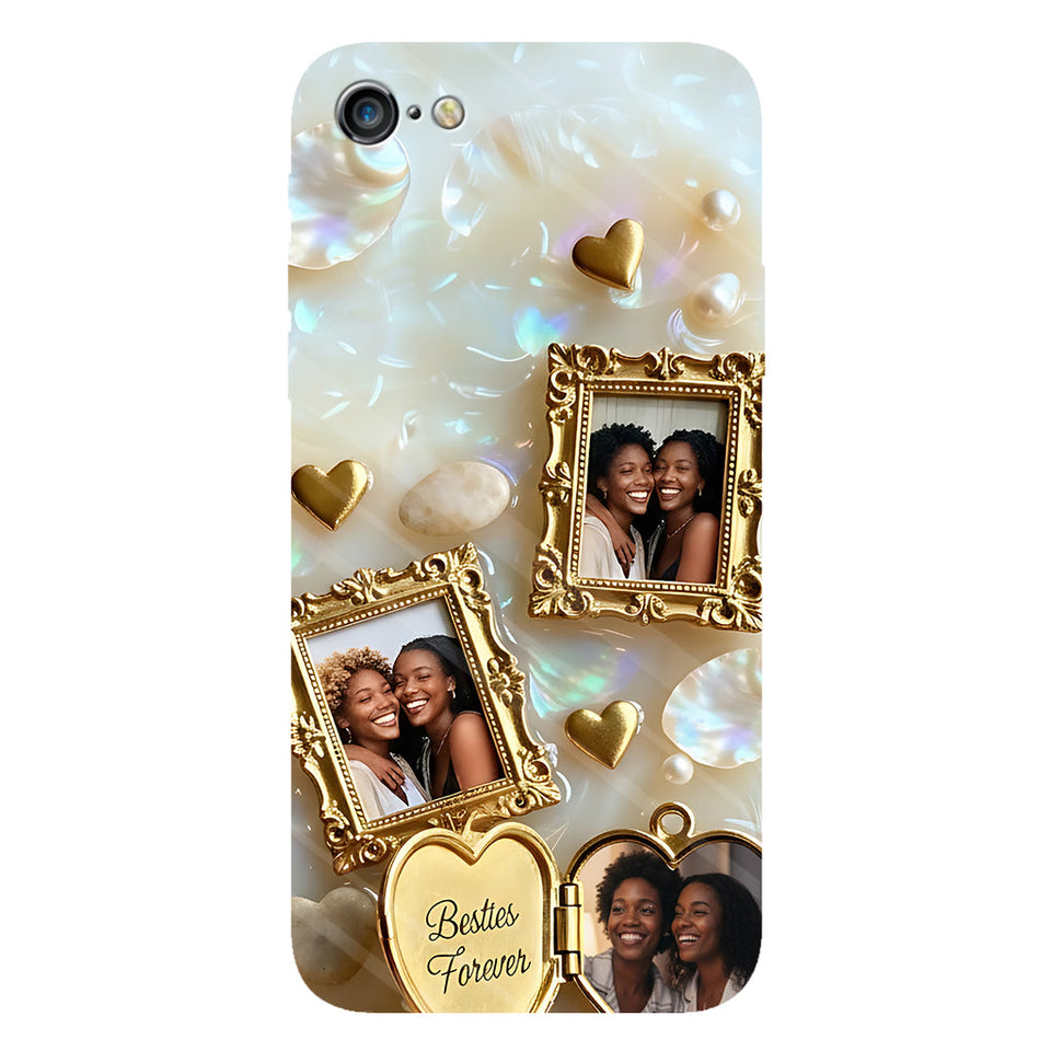 Our Memories - Personalized Bestie Clear Phone Case
