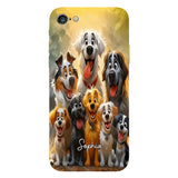 Just A Girl Who Loves Dogs - Personalized Dog Full Print Phone Case