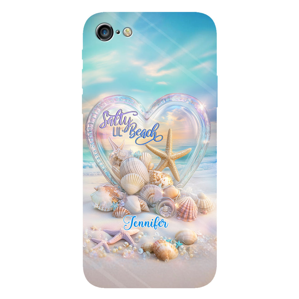 Salty Lil Beach - Personalized Sea Lover Full Print Phone Case