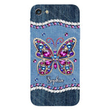 Beautiful Butterly - Personalized Butterfly Full Print Phone Case
