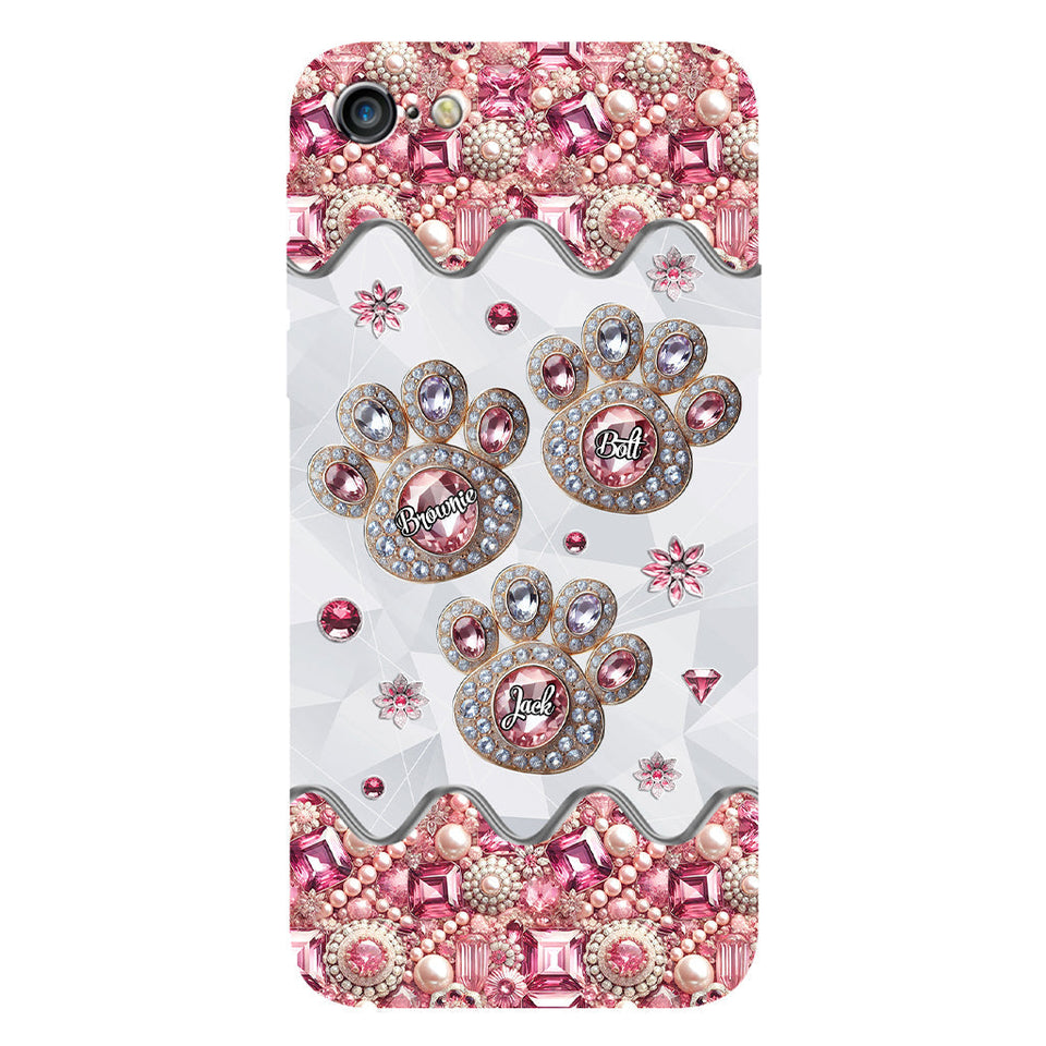 Life Is Better With My Dogs - Personalized Dog Full Print Phone Case