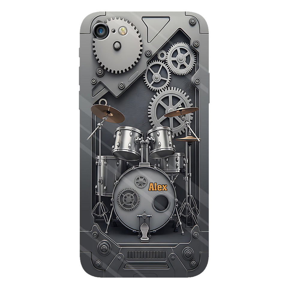 Drummer Life - Personalized Drummer Full Print Phone Case