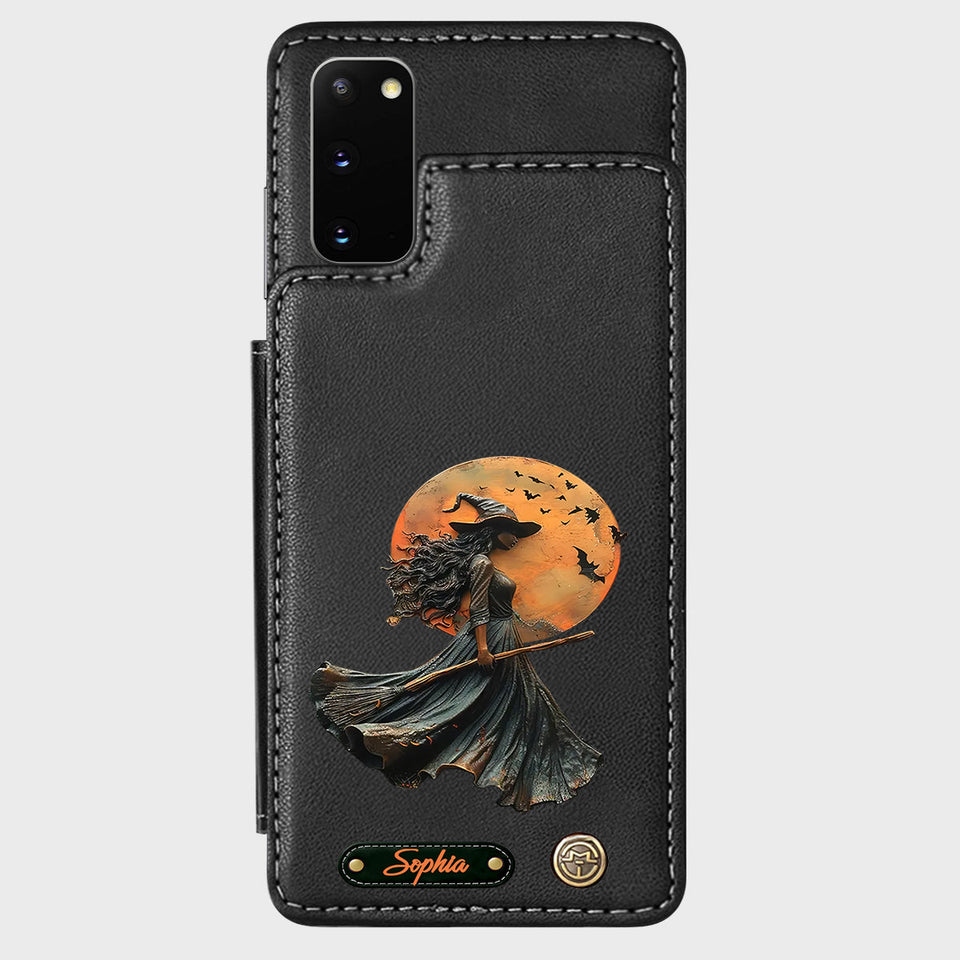 Magical Witch - Personalized Witch Wallet Phone Case