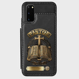 Gift For Pastor - Personalized Pastor Wallet Phone Case