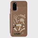 Hairdresser Scissors Salon Decor - Personalized Hairdresser Wallet Phone Case