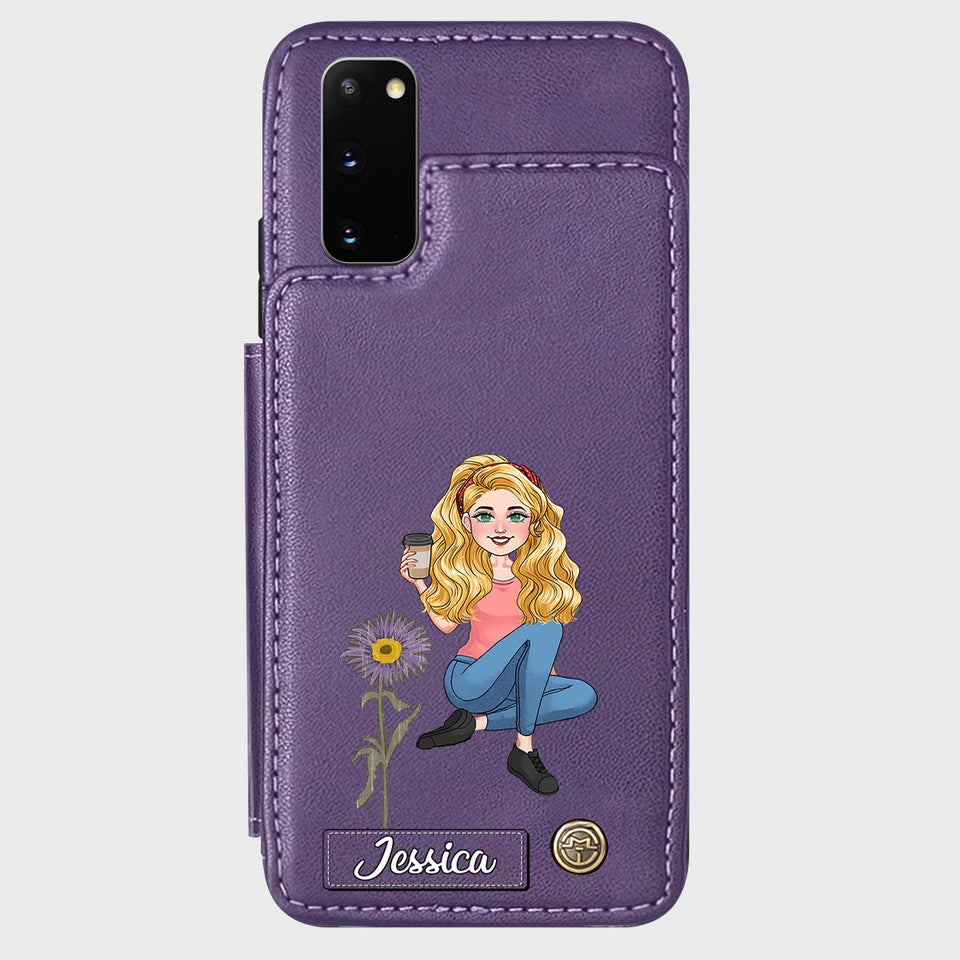 Gift For Friends Birth Month - Personalized Bestie Wallet Phone Case