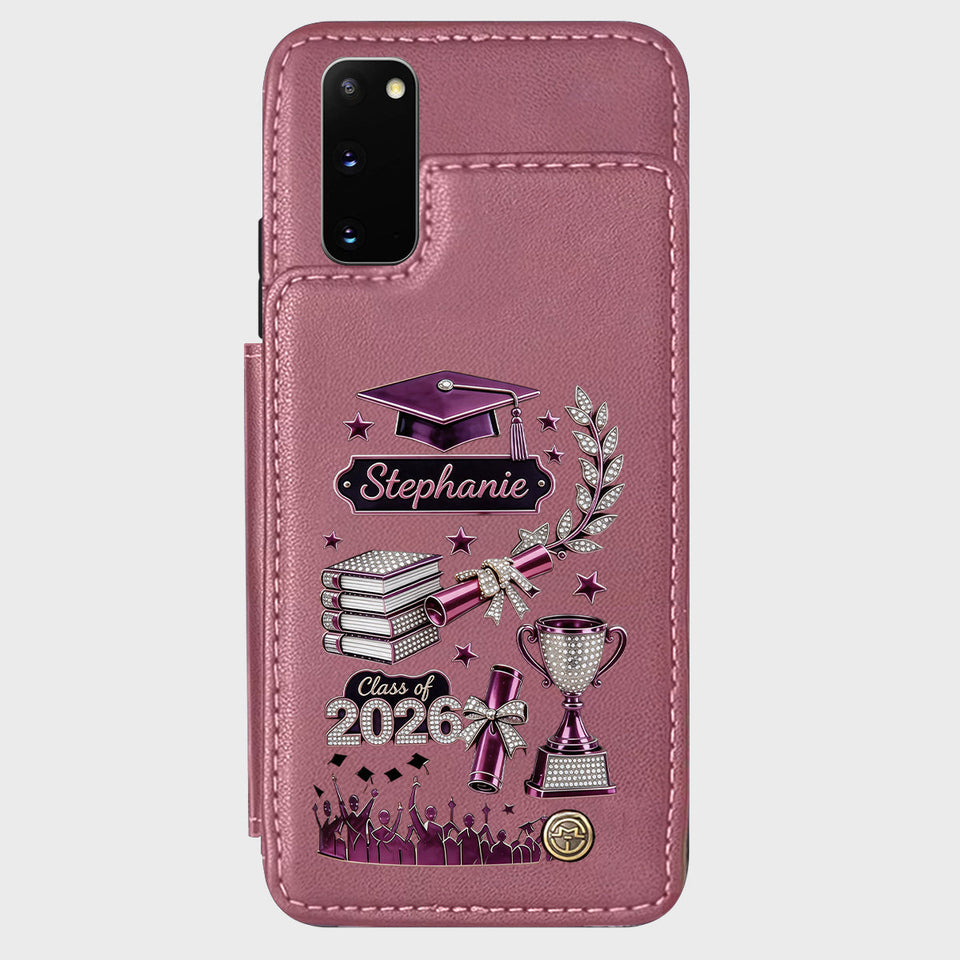 Graduation Gift - Personalized Graduation Wallet Phone Case