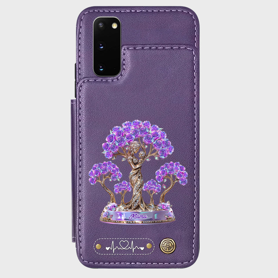 Best Mom Ever - Personalized Mother Wallet Phone Case