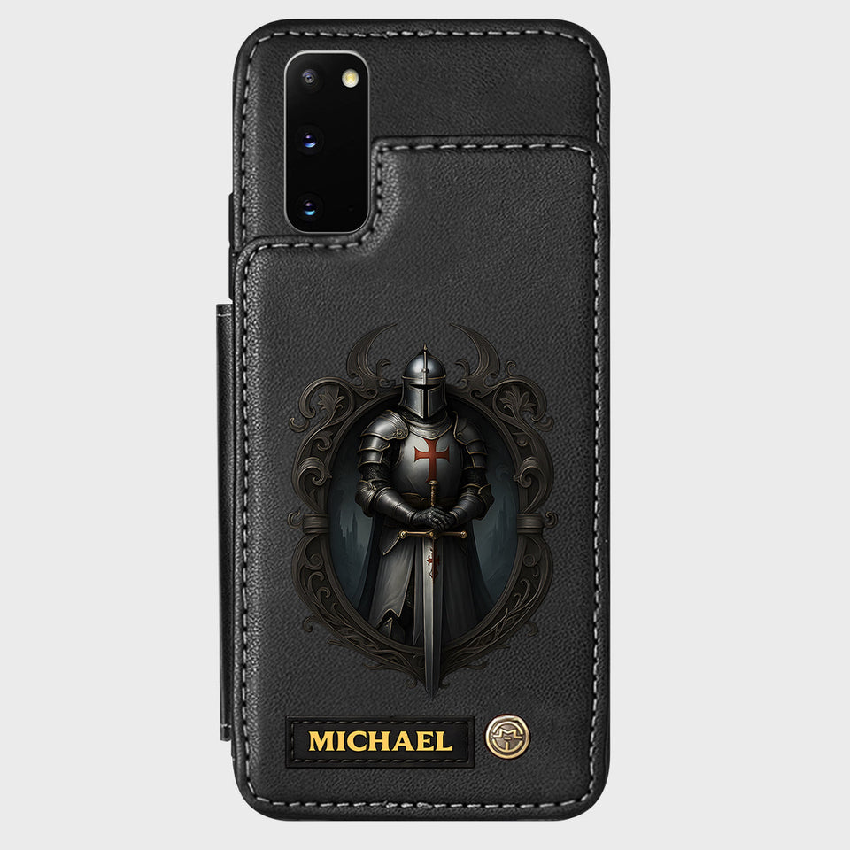 Knight Of God - Personalized Christian Wallet Phone Case