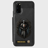 Knight Of God - Personalized Christian Wallet Phone Case