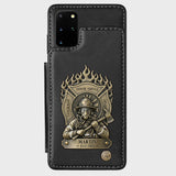 Proud Firefighter - Personalized Firefighter Wallet Phone Case