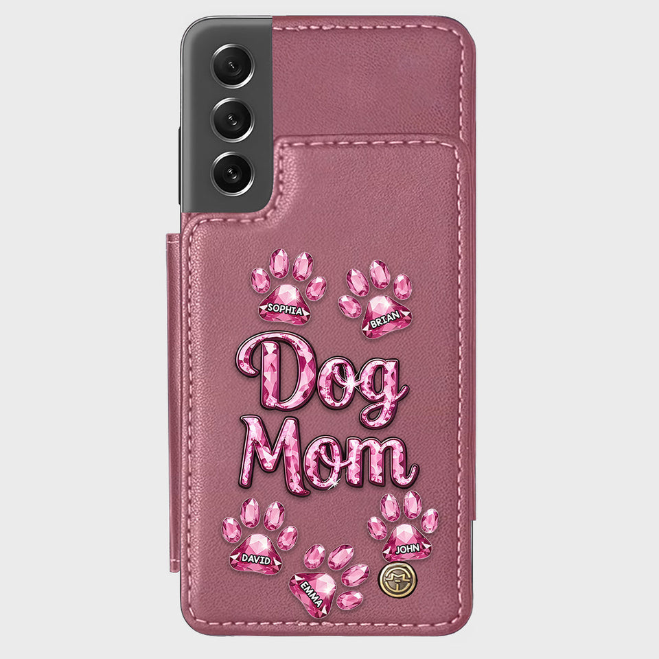 Dog Mom - Personalized Dog Wallet Phone Case