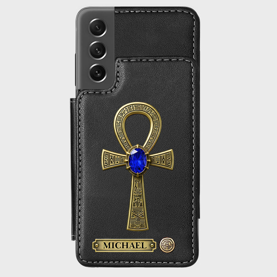 Ancient Egypt - Personalized Ancient Egypt Wallet Phone Case