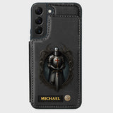 Knight Of God - Personalized Christian Wallet Phone Case
