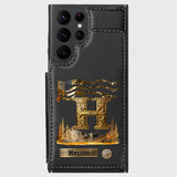 Name Initial Alphabet - Personalized Luxury Wallet Phone Case