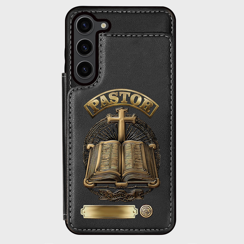 Gift For Pastor - Personalized Pastor Wallet Phone Case