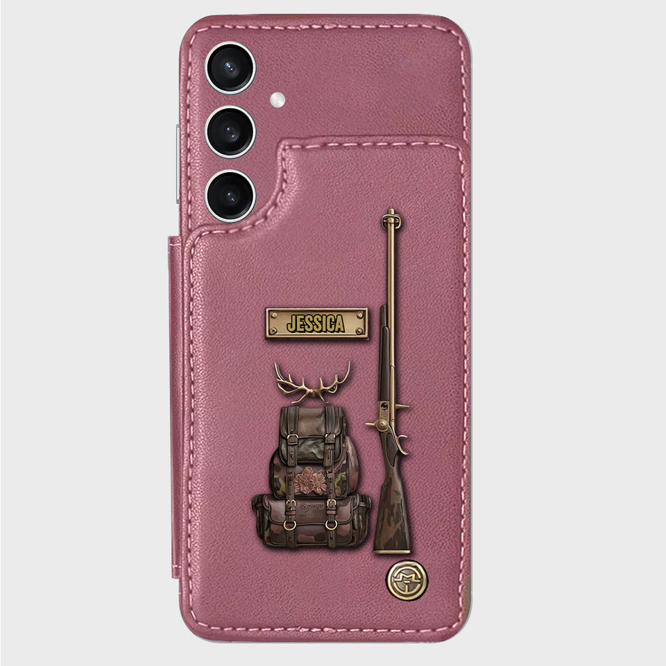 Luxury Gift For Hunter - Personalized Hunting Wallet Phone Case