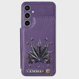 Beautiful Marijuanas - Personalized Weed Wallet Phone Case