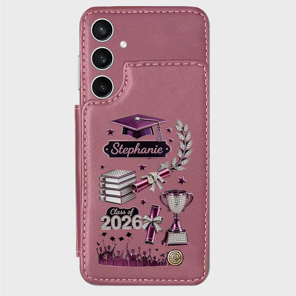 Graduation Gift - Personalized Graduation Wallet Phone Case