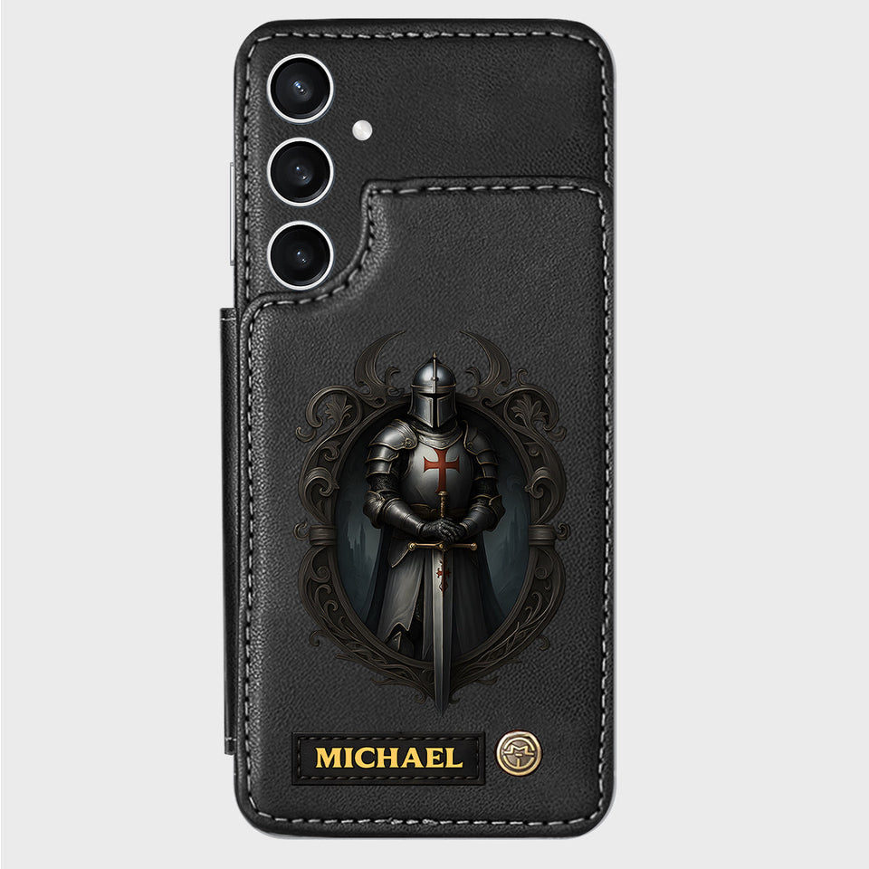 Knight Of God - Personalized Christian Wallet Phone Case