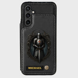 Knight Of God - Personalized Christian Wallet Phone Case