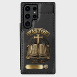 Gift For Pastor - Personalized Pastor Wallet Phone Case