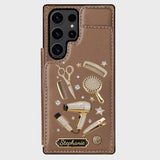 Hairdresser Scissors Salon Decor - Personalized Hairdresser Wallet Phone Case