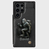 Sasquatch - Personalized Hiking Wallet Phone Case
