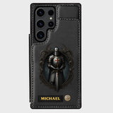 Knight Of God - Personalized Christian Wallet Phone Case