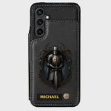 Knight Of God - Personalized Christian Wallet Phone Case