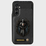 Knight Of God - Personalized Christian Wallet Phone Case