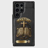 Gift For Pastor - Personalized Pastor Wallet Phone Case