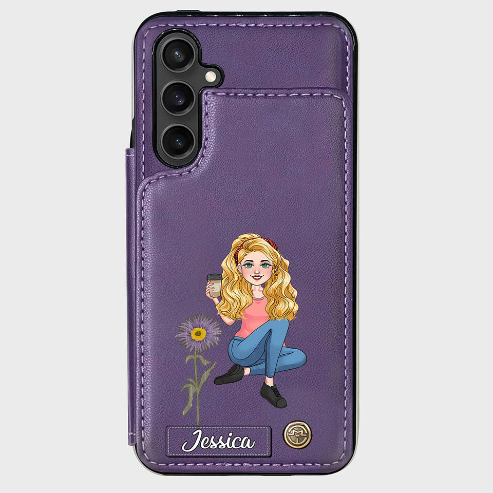 Gift For Friends Birth Month - Personalized Bestie Wallet Phone Case