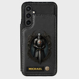 Knight Of God - Personalized Christian Wallet Phone Case
