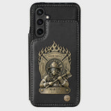 Proud Firefighter - Personalized Firefighter Wallet Phone Case