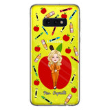 Thank You Teacher - Personalized Teacher Clear Phone Case